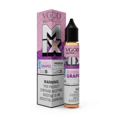 Vgod Mix Iced Bubble Grapes Salt 30ml