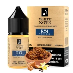 White Note RY4 Tobacco Salt Likit